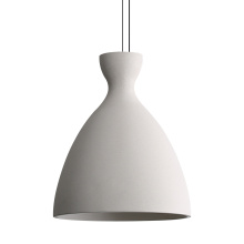 Golden Canada 2173-14 WCT - Golden Lighting Aethera 14in Integrated LED Pendant in White Sandstone Cement
